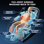 HealthRelife 4D Full Body Zero Gravity Massage Chair
