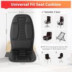 Comrelax Heated Massage Chair Cushion and Pad