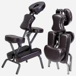 Lightweight Portable Folding Massage Chair with Wheels
