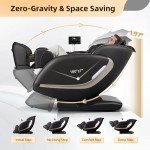 EASPEARL 4D Zero Gravity Full Body Massage Chair