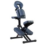 Master Massage Rio Portable Massage Chair - Royal Blue, Lightweight 24 lbs, Aluminum Foldable Frame, Fully Adjustable