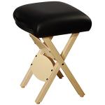 Master Massage Wooden Portable Folding Massage Stool- Lightweight Wood Foldable Tattoo Chair-Portable Tattoo Seating-Mobile Chair Seat Easy to Carry