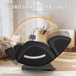 VUYSUYVY Massage Chair Full Body, Zero Gravity Massage Shiatsu Recliner with Air Bags, Heat, Foot Massage, Auto Modes, Bluetooth, Touch Screen Controller, Compact Home Massage Chair