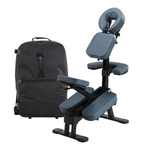 Master Massage Gymlane Portable Massage Chair – Lightweight Adjustable Tattoo Chair with 2" Cushion Foam, Ergonomic Design, Supports 600lbs, Ideal for Spa, Therapy & Beauty Use