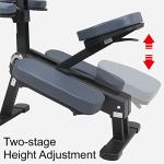 Master Massage Gymlane Portable Massage Chair – Lightweight Adjustable Tattoo Chair with 2" Cushion Foam, Ergonomic Design, Supports 600lbs, Ideal for Spa, Therapy & Beauty Use