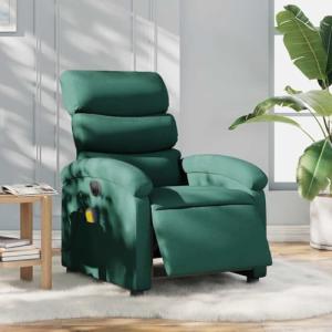 Dark Green Electric Massage Recliner Chair
