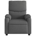 Dark Gray Adjustable Massage Recliner Chair