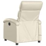 YUTAASU Compact Faux Leather Massage Recliner Chair