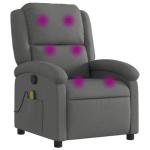 Dark Grey USB Massage Recliner Chair, Adjustable