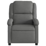 Dark Grey USB Massage Recliner Chair, Adjustable