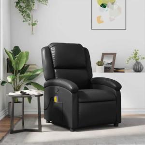 Molumvel Black Massage Recliner Chair with Vibration