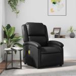 Molumvel Black Massage Recliner Chair with Vibration