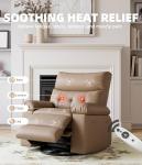 GarveeHome Electric Recliner Chair with Massage & Heat