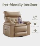 GarveeHome Electric Recliner Chair with Massage & Heat