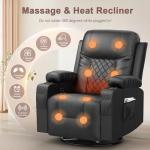 YONISEE 2-Piece Massage Recliner Furniture Set