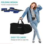 Pazidom Portable Height Adjustable Massage Chair, Blue