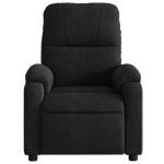 Adjustable Black Microfiber Massage Recliner Chair