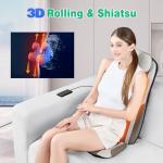 Shiatsu Massager Pad with Heat & Deep Tissue