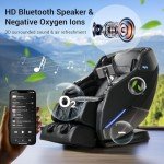 MYNTA Full Body Shiatsu Massage Chair with Heat