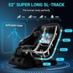 MYNTA Full Body Shiatsu Massage Chair with Heat
