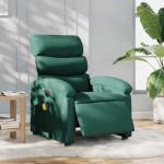 Dark Green Electric Massage Recliner Chair