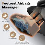Culanta Full Body Zero Gravity Shiatsu Chair