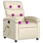 USB Massage Recliner Chair with Adjustable Armrests