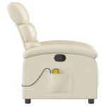 USB Massage Recliner Chair with Adjustable Armrests