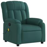 Yisssmeng Dark Green Adjustable Massage Recliner Chair