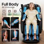 CASINTA 3D Massage Chairs Full Body and Recliner - 53.5 Extend Sl Track Shiatsu Massage Chair - 2 Zero Gravity,11 Massage Techniques,Core Heating & 22 Airbag, Smart Foot Rollers,Ai Voice, Yoga Mode