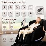 CASINTA 3D Massage Chairs Full Body and Recliner - 53.5 Extend Sl Track Shiatsu Massage Chair - 2 Zero Gravity,11 Massage Techniques,Core Heating & 22 Airbag, Smart Foot Rollers,Ai Voice, Yoga Mode
