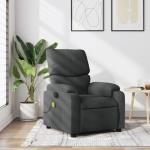 Dark Gray Adjustable Massage Recliner Chair