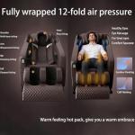 Smart 4D Massage Chair with Heating and Touchscreen