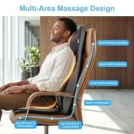 Comfier Shiatsu Neck and Back Massager Pad