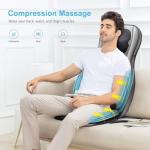 Comfier Shiatsu Neck and Back Massager Pad
