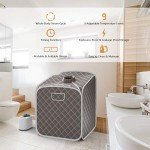 Giantex Portable Folding Steam Sauna Tent with Chair