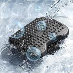 Adjustable Under Desk Massage Footrest for Comfort