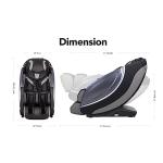 Titan Osaki Pro 3D Cascade Massage Chair - Brown