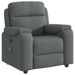 Dark Grey Adjustable Massage Recliner Chair