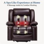 Small Power Lift Recliner Chair with Massage and Heat
