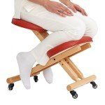Ergonomic Foldable Kneeling Chair for Posture Support