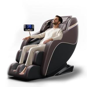 Massage Chair with SL Track, Shiatsu, Heated Back Calves, Foot Rollers, Built in Speakers Smart LCD Control Elevate Your Home or Office Comfort!