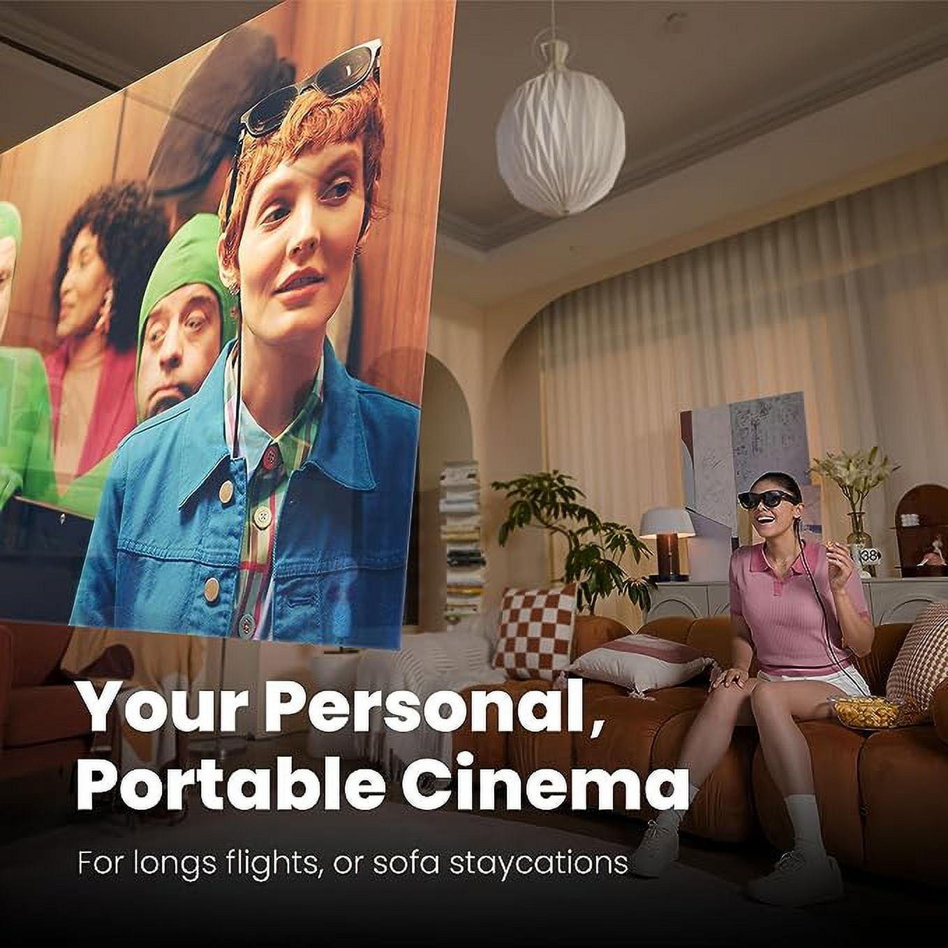 XREAL Air AR Glasses Bundle with Huge 330" Screen