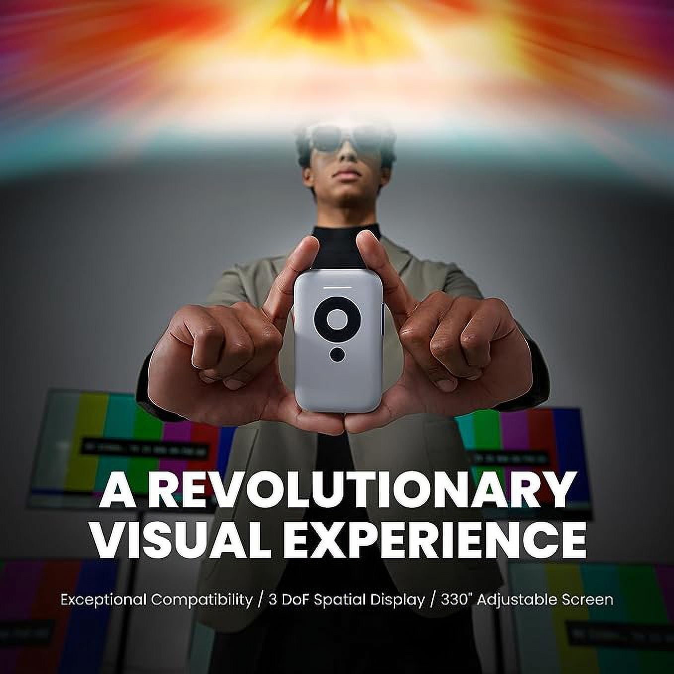 XREAL Air AR Glasses Bundle with Huge 330" Screen