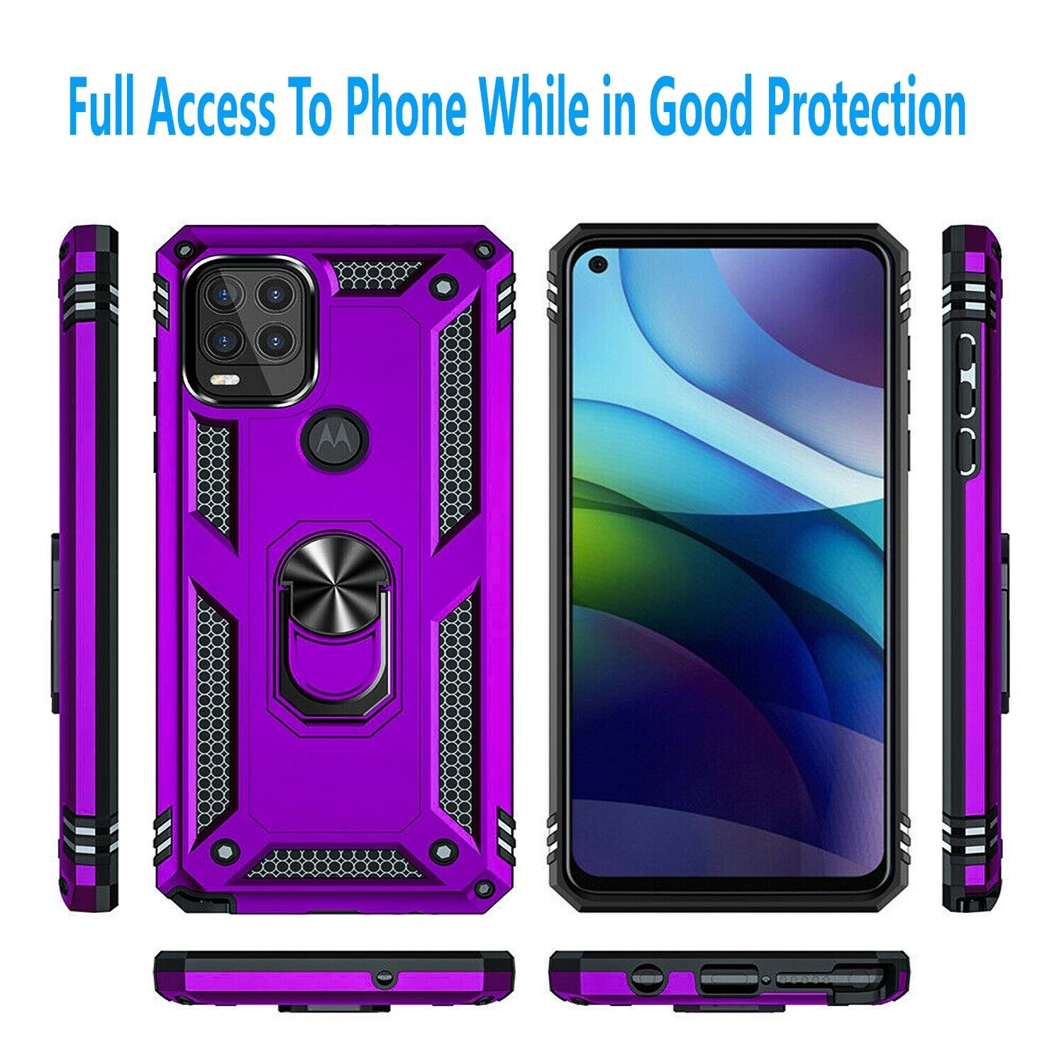 Motorola Moto G Stylus 5G Case with Glass