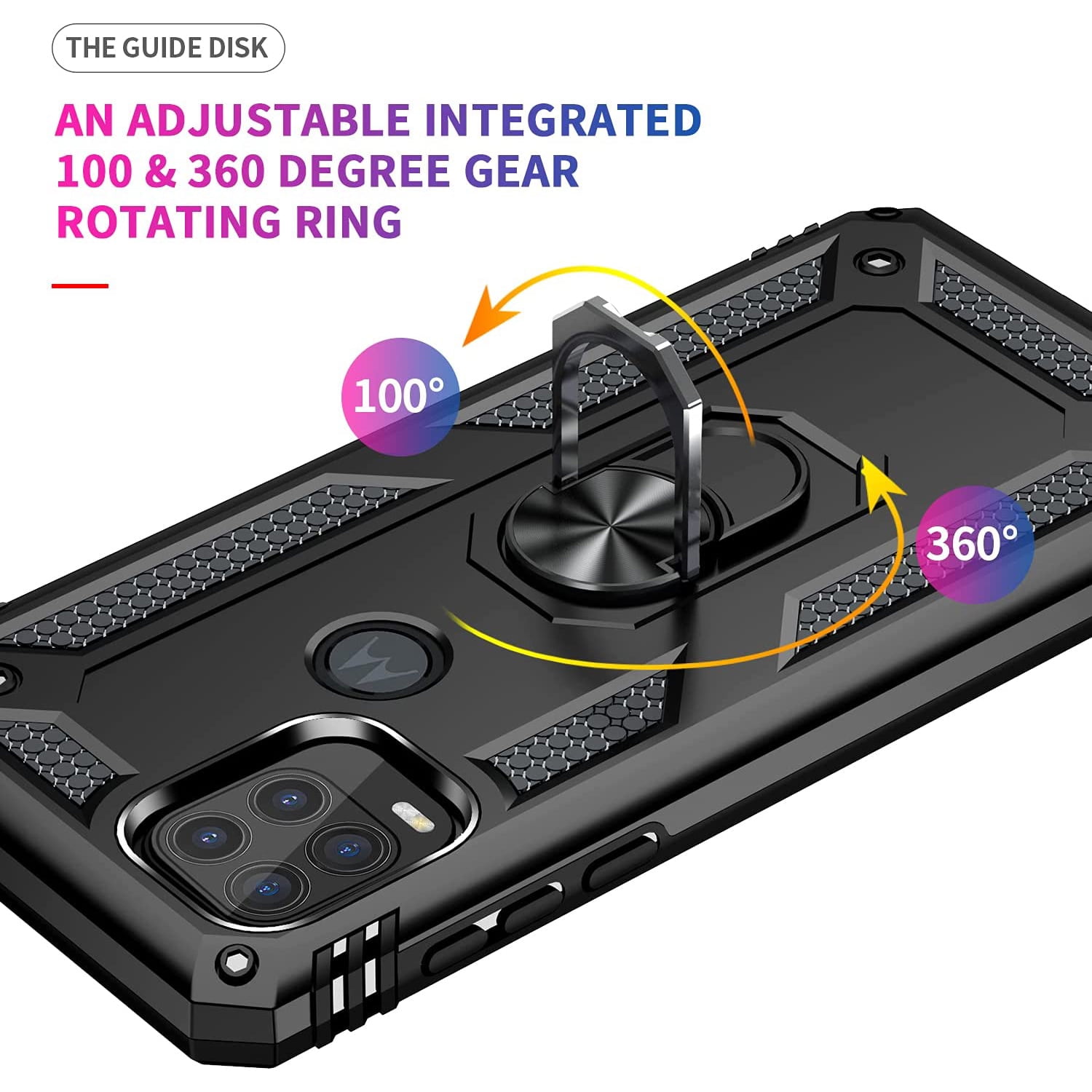 Motorola Moto G Pure/Power 2022 Phone Case with Kickstand