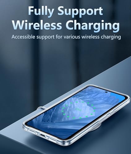 Clear Rugged Case for Google-Pixel 8a: Military Grade Protection