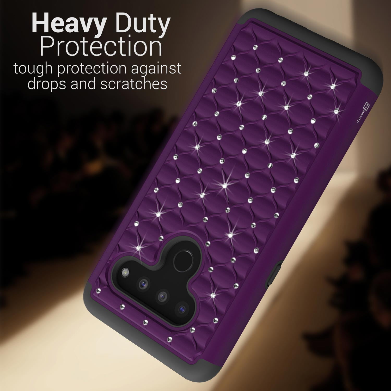 Aurora Series Rhinestone Case for LG V50 ThinQ