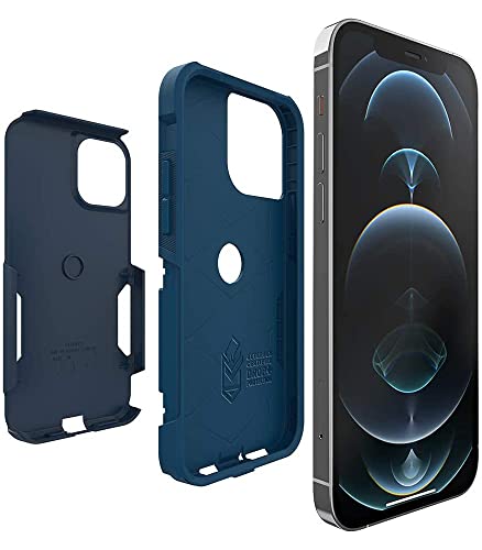 Blue OtterBox iPhone 12 & 12 Pro Case, Slim & Tough