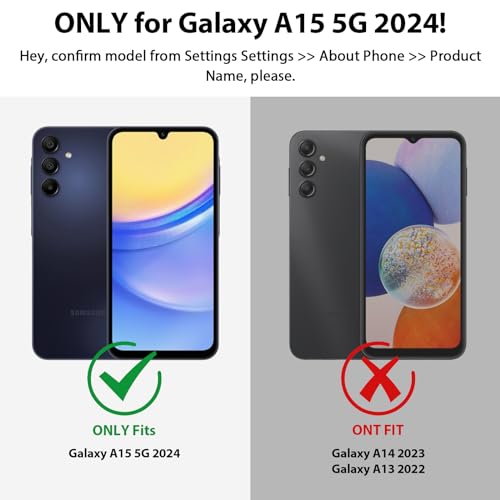 Samsung Galaxy A15 5G Shockproof Dual Layer Case